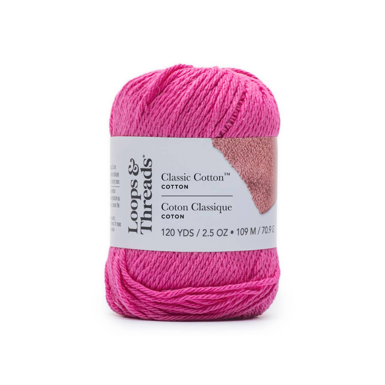18 Pack: Classic Cotton™ Yarn by Loops & Threads®